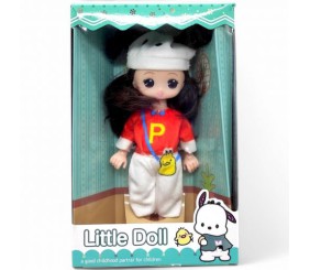 Лялька у костюмі (15 см) "Аніме Sanrio", коричнева