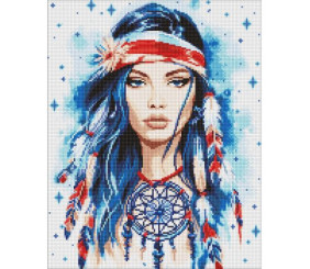 Алмазна мозаїка "Амулет" (розмір - 40х50 см)