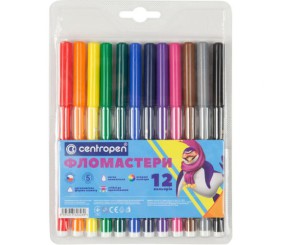 Фломастери 7790/12 ТП, набір 12 шт.