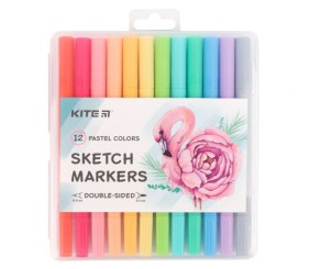 Скетч маркери, набiр 12 шт. Pastel