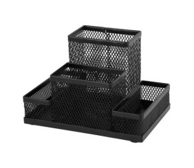 Підставка-органайзер 155x103x100мм металева, чорна