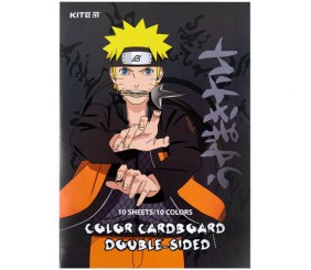Картон кольор. двостор. (10арк/10кол), А4 NR