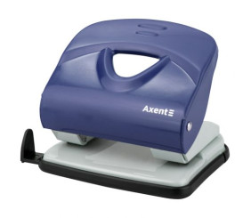 Діркопробивач Exakt-2 металевий, 30арк, синій