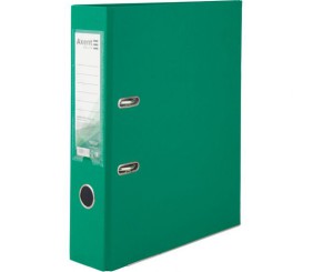Папка-реєстратор одностор. PP 7,5 cм, розібр, зел
