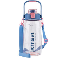 Пляшечка для води 1500 мл, рожева