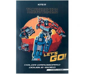 Картон кольор. двостор. (10арк/10кол), А4 TF