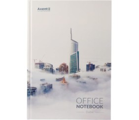 Книга записна А4, 192арк., кліт., Dubai