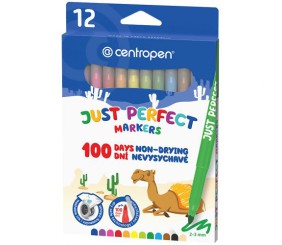 Фломастери 2510 Just Perfect, набір 12 шт.