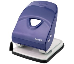 Діркопробивач Exakt-2 металевий, 40арк, синій