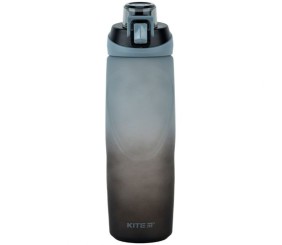 Пляшечка для води 760 мл, сіро-чорна