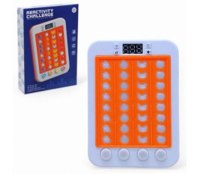 Портативна інтерактивна гра "Майстер ритму. Фрукти" (15 см) помаранчева