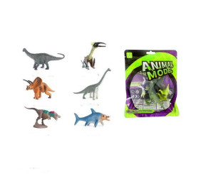 Ігрові фігурки "Динозаври", 6 штук, 7 см