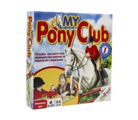 Настільна сімейна гра "My Pony Club", укр