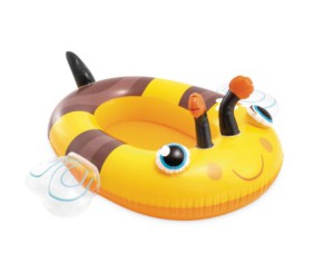 Надувний пліт "Бджілка" 112 х 99 см, 3-6 років