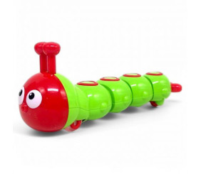 Іграшка заводна "Гусениця" (15 см) салатова
