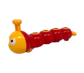 Іграшка заводна "Гусениця" (15 см) червона