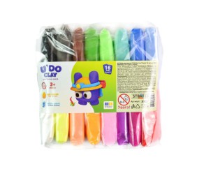 Набір для творчості "UʼDO Clay 16 шт." брикет 10г