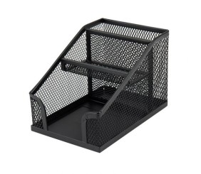 Підставка-органайзер 100x143x100мм металева, чорна