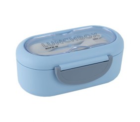 Ланчбокс з розділювачем 1000 мл, блакитний