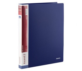 Папка на 2-х кільцах, 25мм, синя