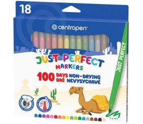 Фломастери 2510 Just Perfect, набір 18 шт.