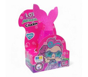 Слайм Lovin  L.O.L. Surprise! Русалка Рожева, 250 мл