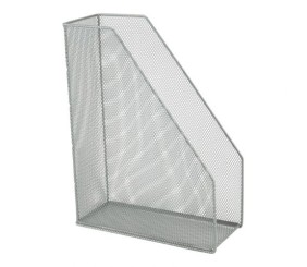 Лоток вертикальний 100x250x320мм металевий, срібл