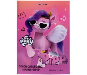 Картон кольор. двостор. (10арк/10кол), А4 LP