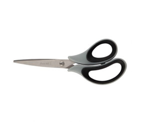Ножиці Duoton Soft, 16,5 см, сіро-чорні