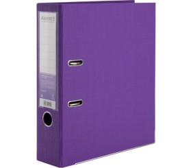 Папка-реєстратор двост, Prestige+ 7,5cм, роз, фіолетова