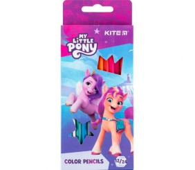 Олівці кольорові двосторонні, 12 шт. LP