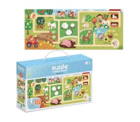 Пазл-лабіринт «Моя мандрівка фермою»