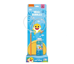 Мильні бульбашки "Mega Bubbles Baby Shark". Об’єм 450 мл