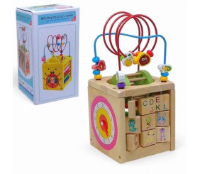 Куб універсальний, розвиваючий, дерев'яний