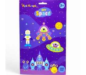 Набір для творчості "3D аплікація. Інопланетяни"