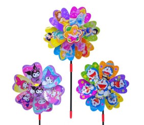 Вітрячок "Герої мультфільмів", висота 48 см, мікс видів, 1 штука