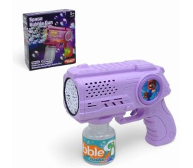 Пістолет з мильними бульбашками, підсвічування, автоматичний принцип, пляшечка з мильним розчином, мікс