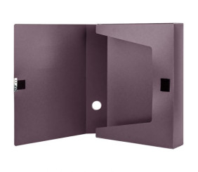 Папка-коробка 60 мм, сливова