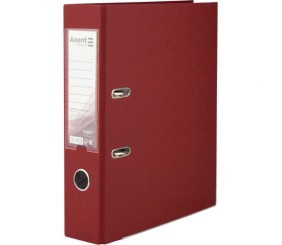 Папка-реєстратор одностор. PP 7.5 cм, розібр,  вишнева