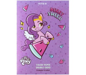 Папір кольор. двостор. (15арк/15кол), А4 LP