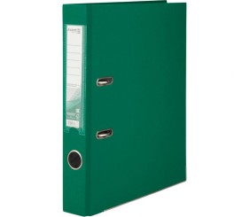 Папка-реєстратор одностор. PP 5 cм, розібр, зел