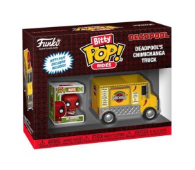 Набір фігурок Bitty Pop! Ride серії Марвел - Дедпул і вантажівка Чімічанги