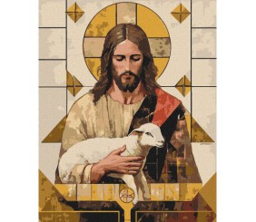 Картина по номерах "Геометрія благодаті" 40х50 см