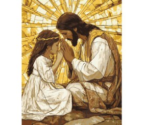 Картина по номерах "Світло в тобі" 40х50 см