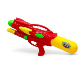 Водний пістолет, помповий механізм, (48 см) червоний