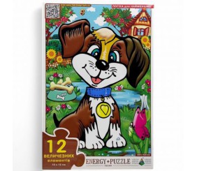 Гра-пазл (Максі) "Песик", 12 елементів