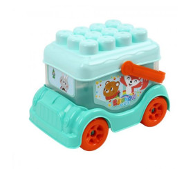 Іграшка "Автобус-конструктор", бірюзовий