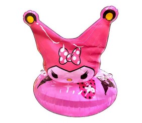 Надувний круг з сидінням "Аніме. Куромі", 60 см, рожевий
