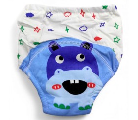 Тренувальні трусики (5-ти слойні), розмір M (11-13 кг) бегемот