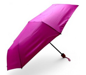 Парасолька механічна "Міні" (діаметр - 96 см), рожева